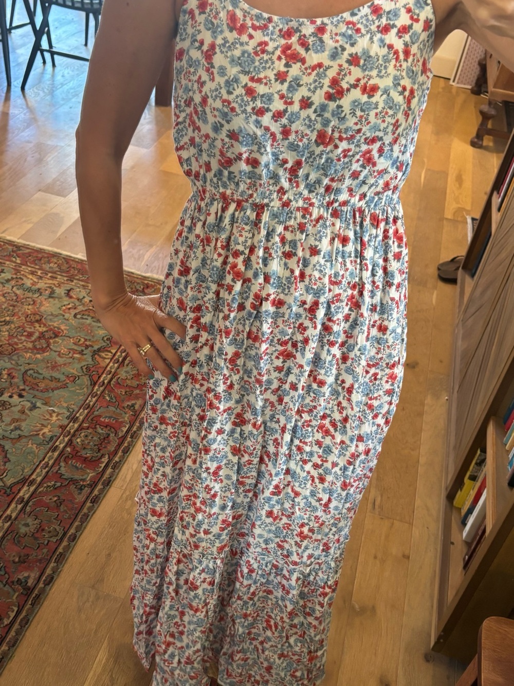 NWT floral Maxi Sundress by Pink Rose